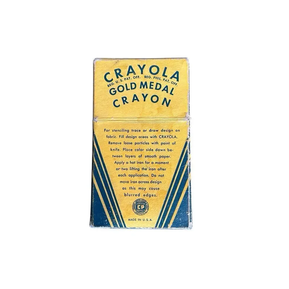 Vintage Crayola Drawing Crayons No. 48 Binney & Smith Company New York